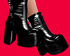 Latex Black Platforms