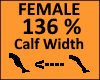 Calf Scaler 136% Female