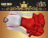 Santa Lady Ruffle Dress