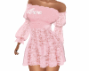 Q* Pink Lace Dress