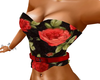 Corset Red Roses