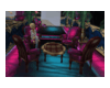 Victorian Neon Table w/c