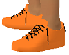 tennis shoes orange