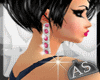 AS:Earrings pink sd