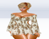 White/Gold Crochet