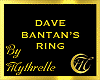 DAVE BANTAN'S RING