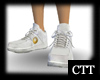 {CTT} white shoes