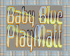 Baby Blue Play Mat