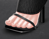 Office Black Sandals