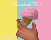 Strawberry Cone