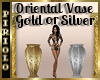 Oriental Vase - Silver