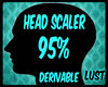 M/F 95% Head Scalers