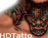 HD Neck Tattoo - M
