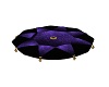 purple kissing pillow