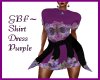 GBF~Shirt Dress Purple