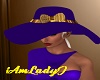 QueenBey Hat Purple