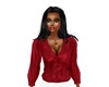 Silk Blouse Red