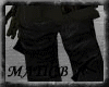 [M]Black Combat Pants
