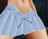 MxU-mini jeans skirt+