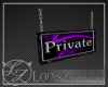 [LZ] Private Sign purple