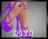 Hz-Sexy Purple Heels