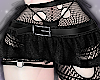♡ Punk Skirt Black