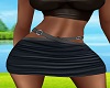 Black Belted Skirt