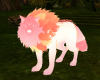 Pink Orange Spirit Wolf