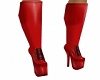 SS Red High Boots