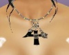 Gothic charm necklace (f