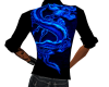 Blue Dragon Open Shirt