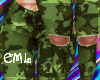Camo Jeans green EML
