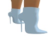 Powder Blue Ankle Boots