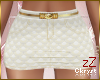 cK Mini Skirt White Ice