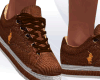 SNEAKERS POLO BROWN