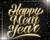 New year sign animated