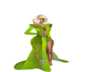 (SGS)Long Green Gown1