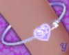 Bracelets Heart  Violet