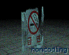 ⌧ no smoking sign