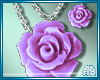 Spring Necklace Roses