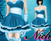 [N]*Blue*Christmas Dress