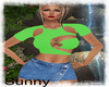 *SW* Green Top Fit Skort