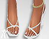 YA.Tropical White Heels
