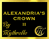 ALEXANDRIA'S CROWN II