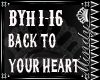 BACK TO YOUR HEART