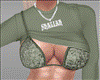 S* Green Bra Top