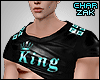 ! KING Cyan T-Shirt