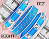 !!D Bracelets Blue Right