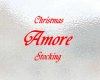 Amore Christmas Sock