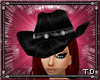 *T Leather Cowgirl Hat